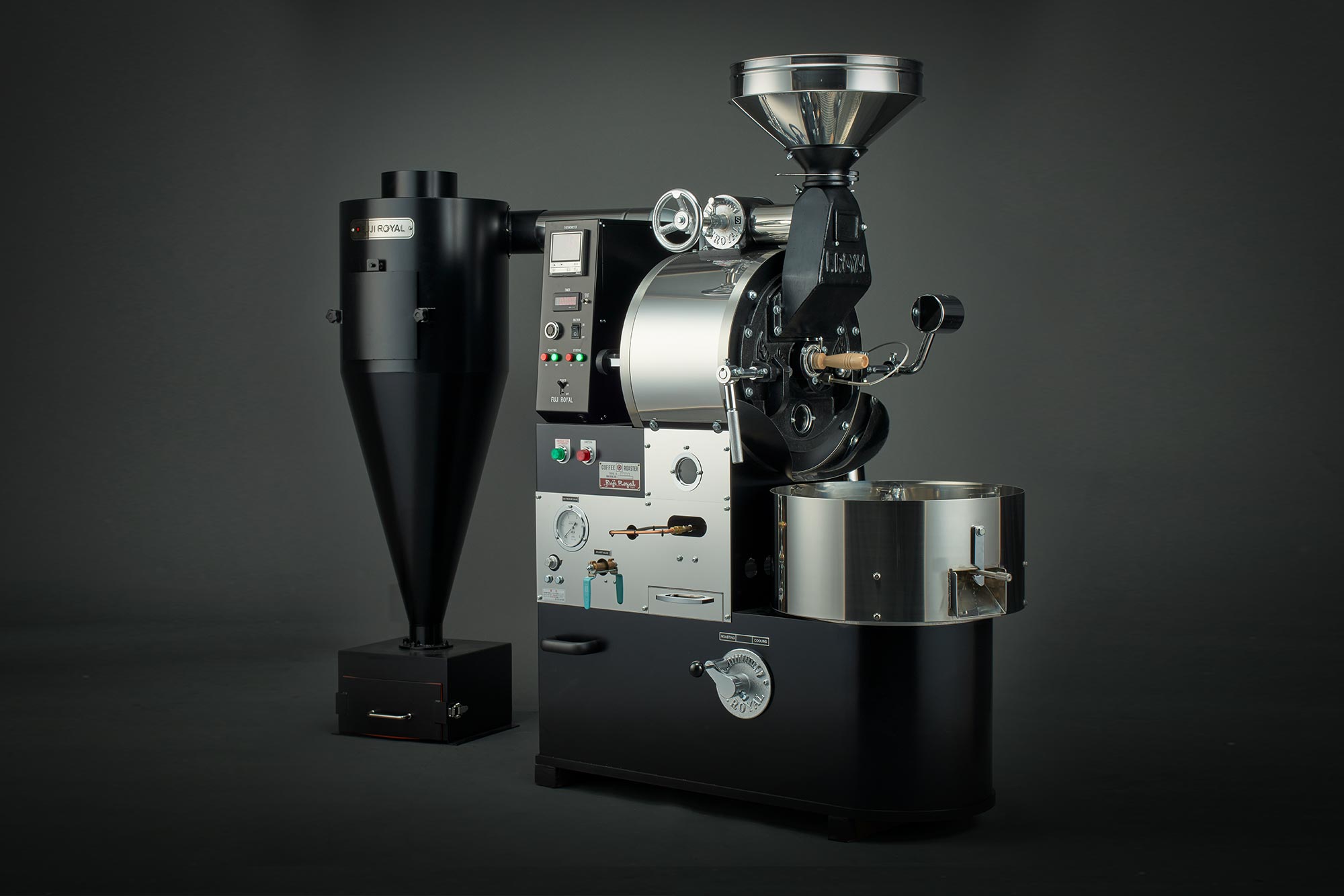Coffee roaster R-103 ++ フジローヤル コーヒーミル・焙煎機 株式会社富士珈機
